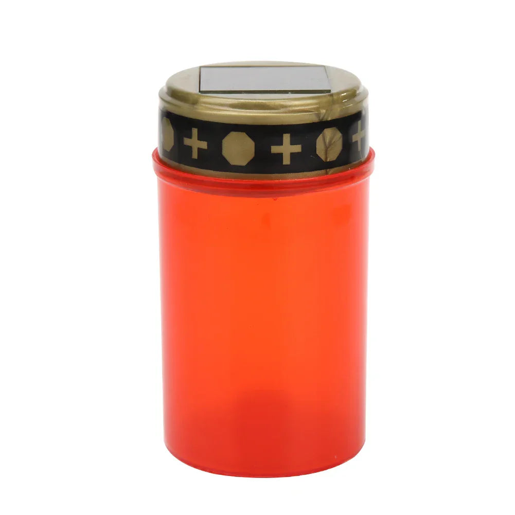 Outdoor Solar LED Lantern Waterproof Candle Effect