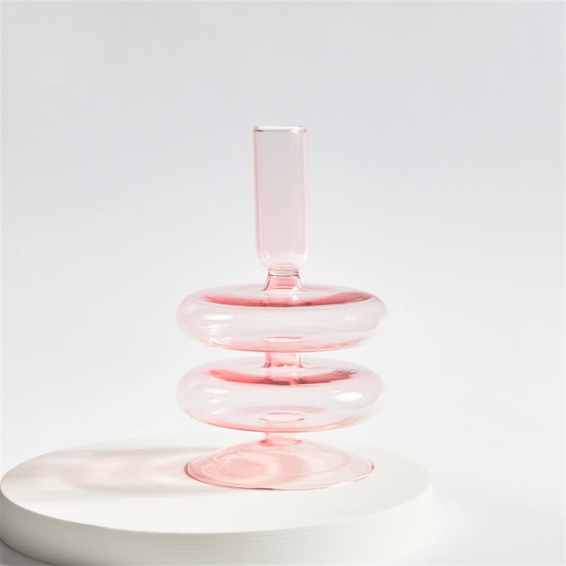 Unique Metal Spiral Candle Holder