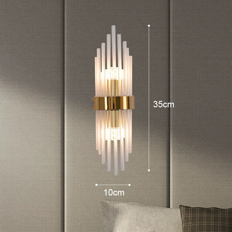 Premium Gold LED Wall Light Fixture