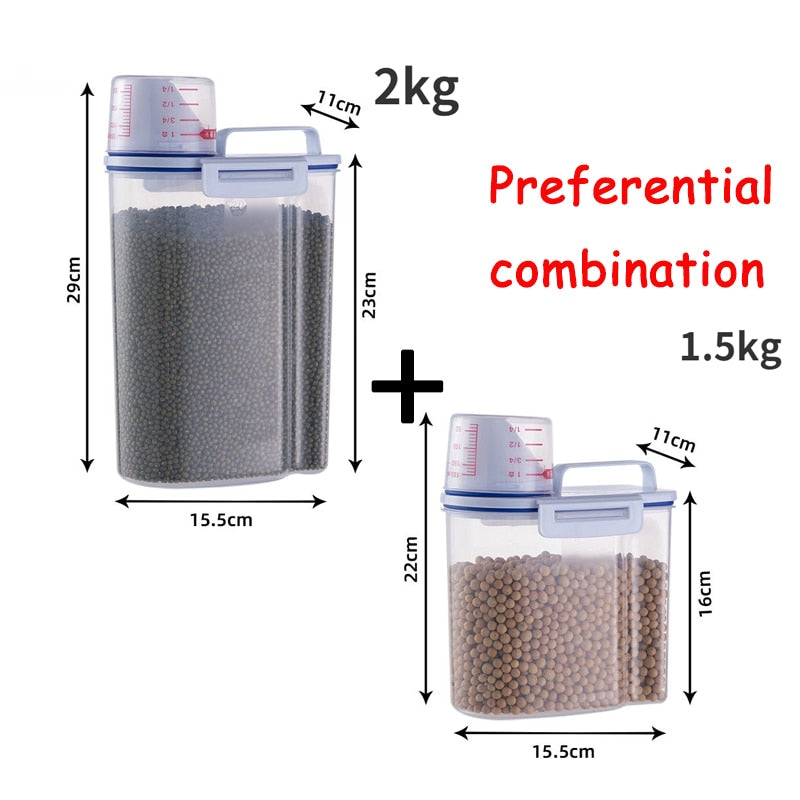Befez | Fresh Pet Food Keeper Measure Container