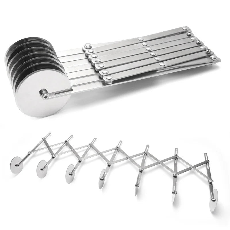 Easy Grip Folding Pastry Dough Cutter Wheel Set