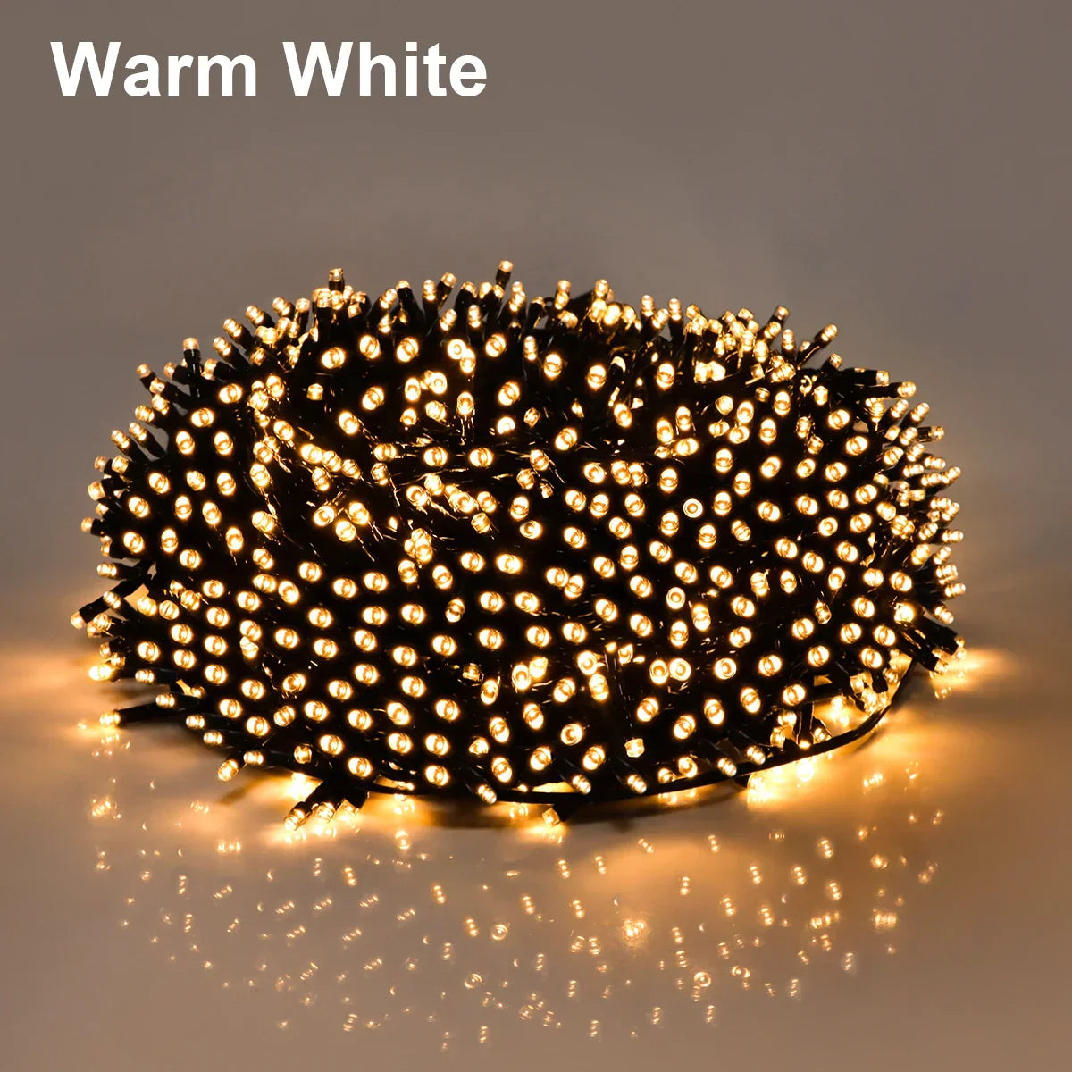 Outdoor LED String Lights Waterproof 8 Mode Decor