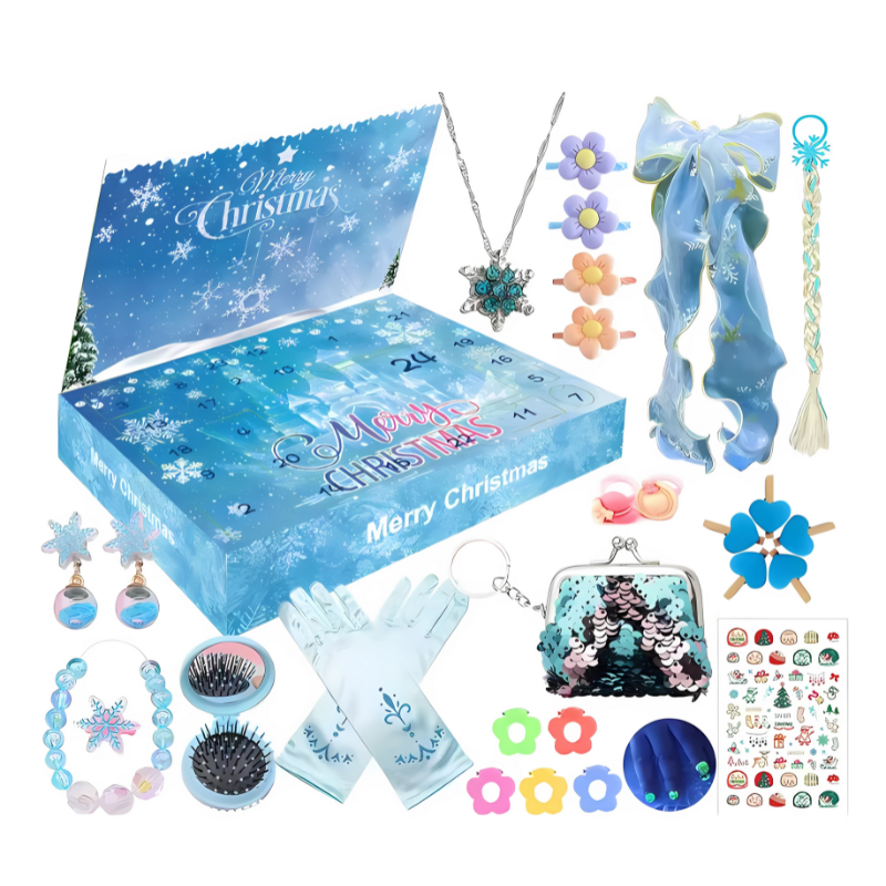 Glittery Christmas Tree Decorations