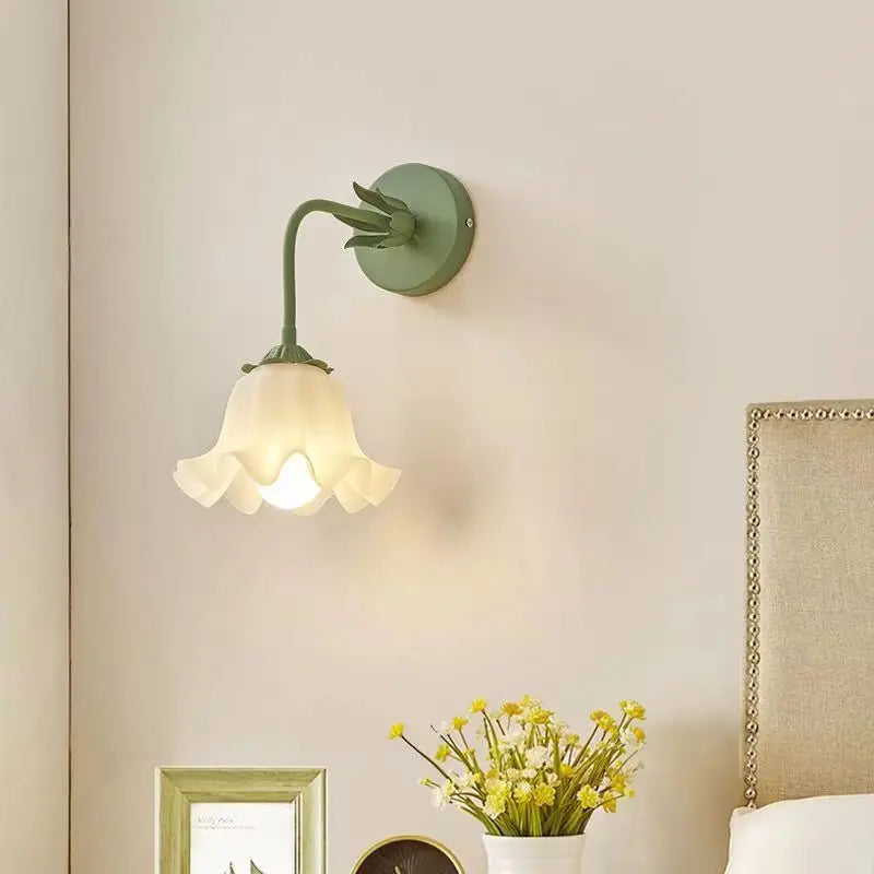 Beautiful Floral Wall Light Fixture