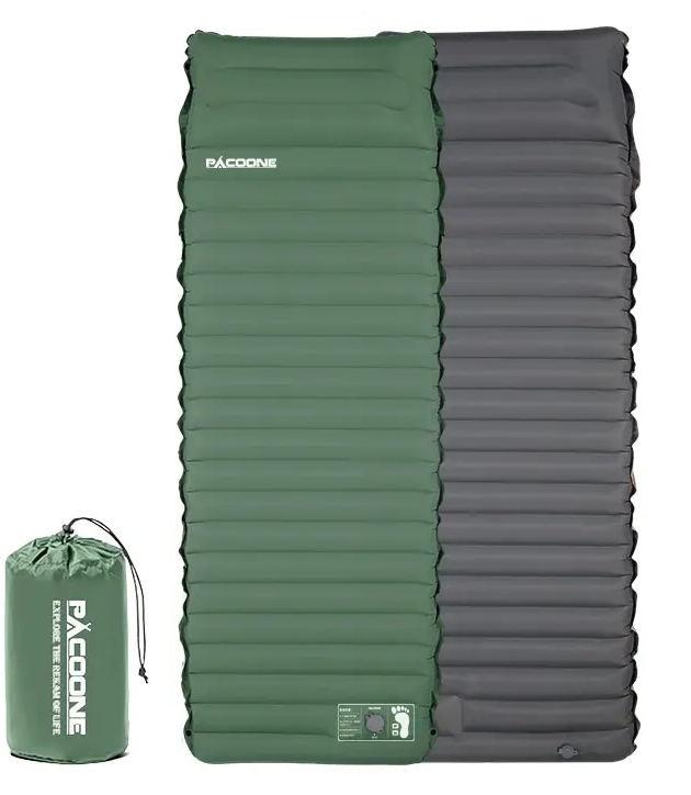 Lightweight Portable Camping Air Mattress with Pump