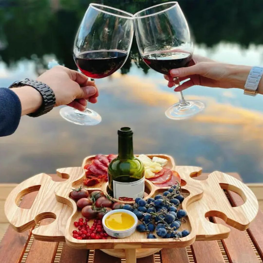 Space Saving 2-in-1 Glass Holder Rack