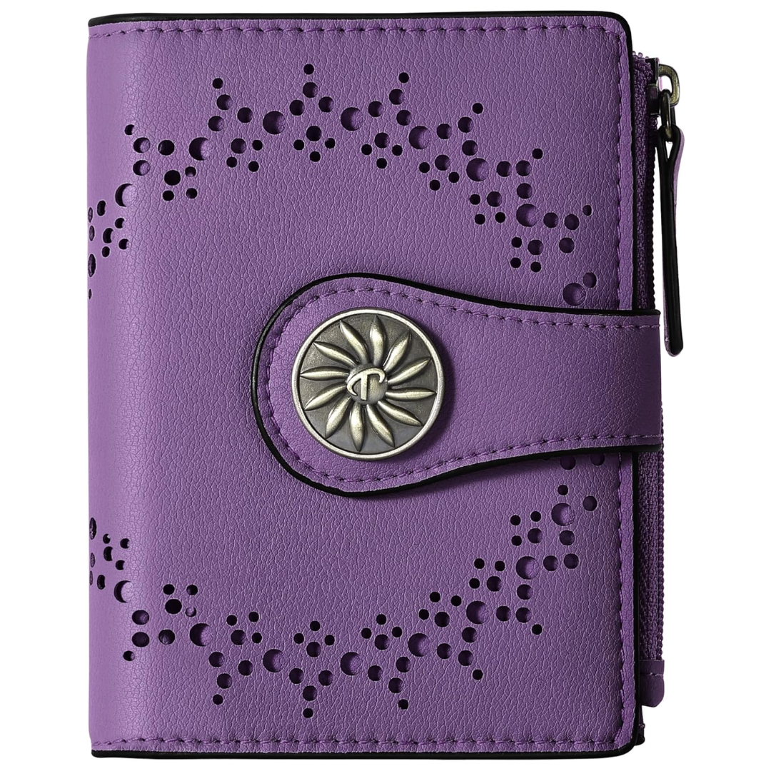 Stylish Secure Zipper Wallet for Women
