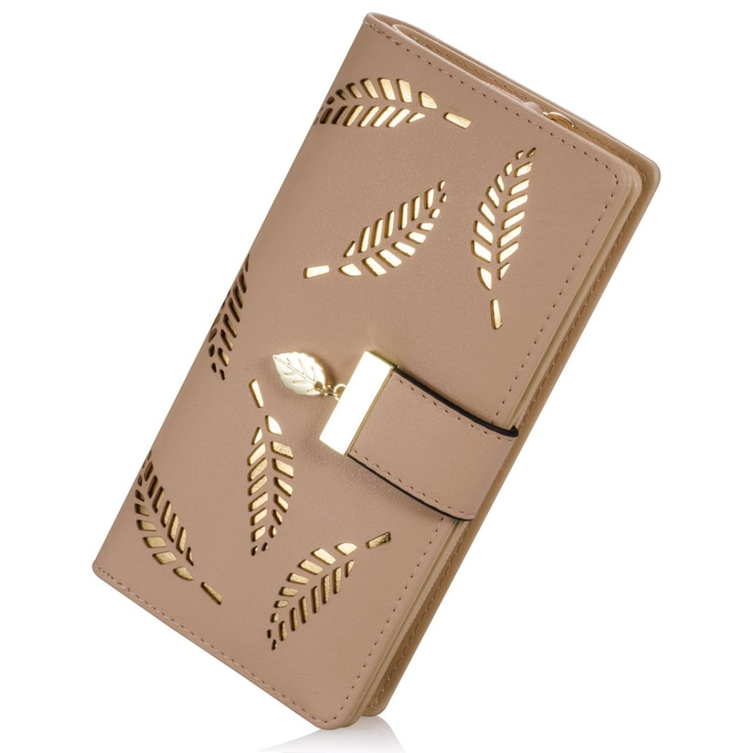 Elegant Ladies Genuine Leather Wallet