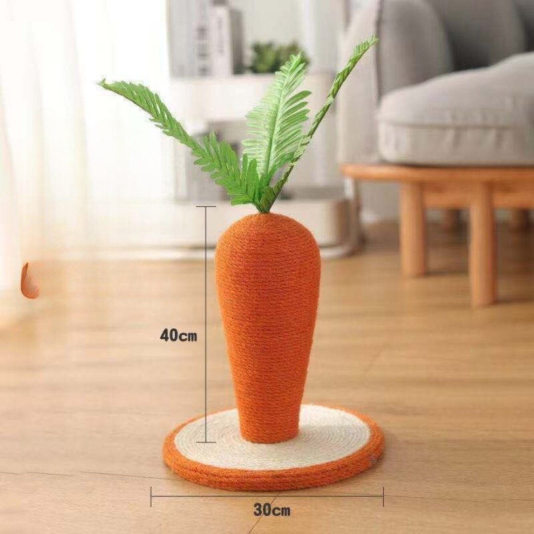 Natural Fiber Cat Scratching Post Toy
