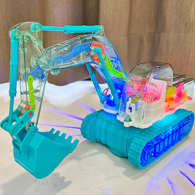 Fun Musical Toy Excavator