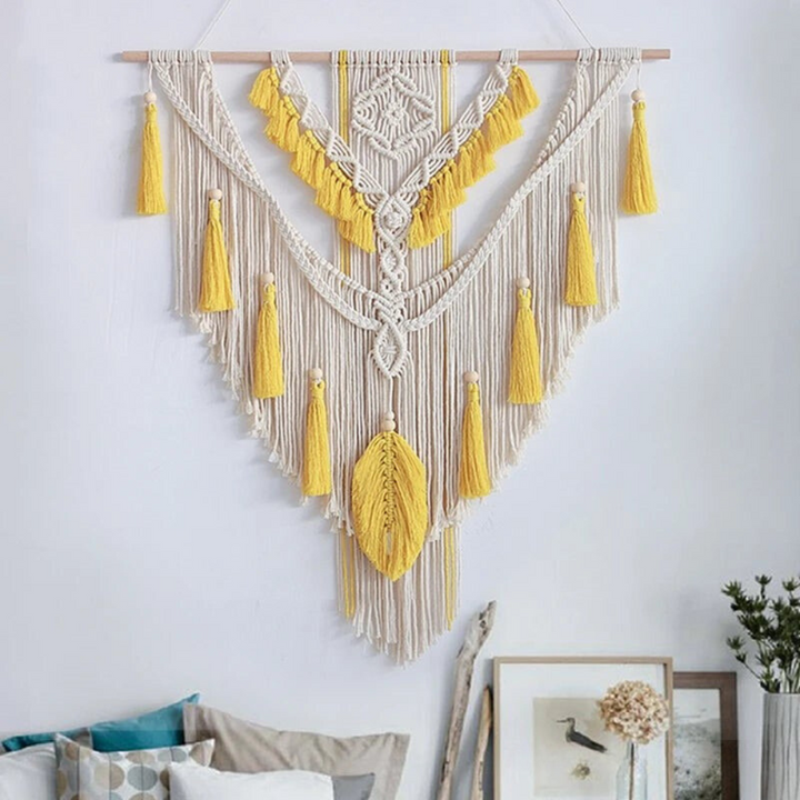 Boho Chic Macrame Wall Decor - Liora
