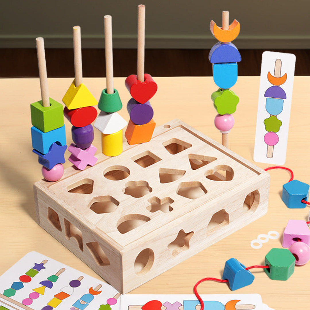 Educational Shapes Color Sorting Toy
