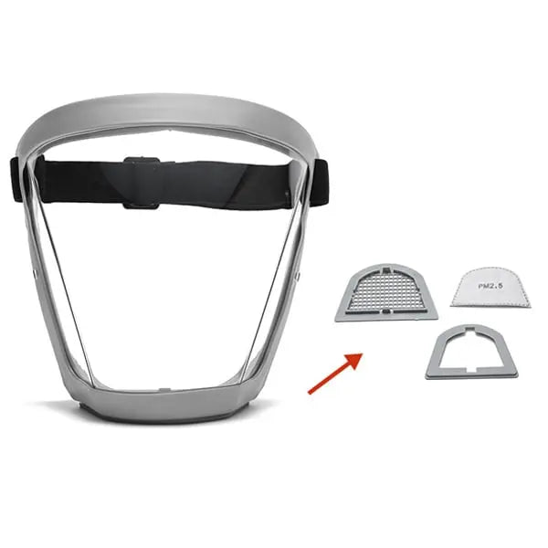 Clear Face Shield Mask with Fog Free Protection