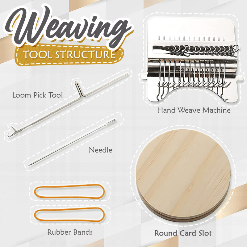 Easy To Use Handheld Loom