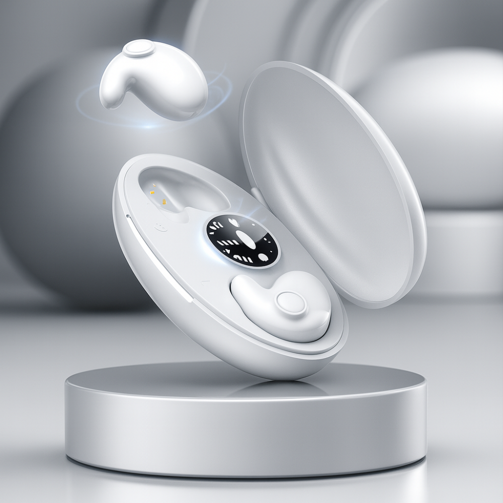 Cordless Bluetooth Headphones Noise Cancelling In Ear Earbuds