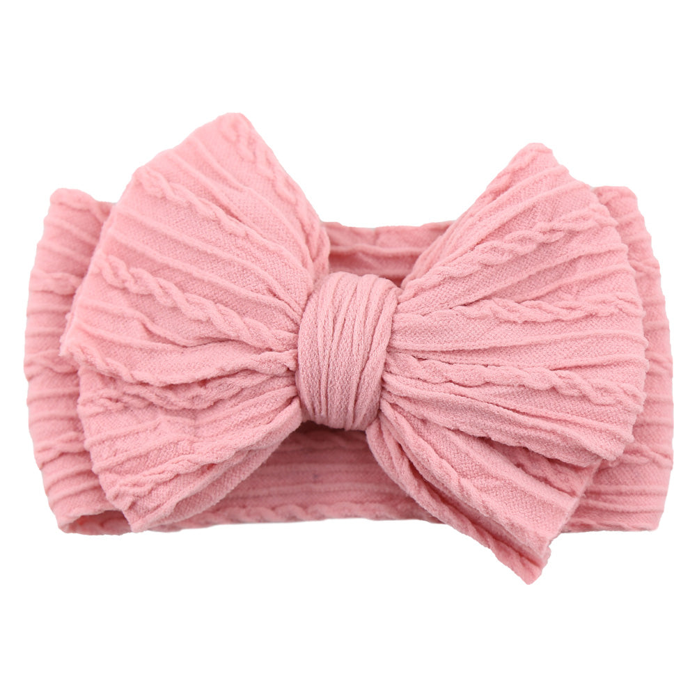 Cute Kids' Soft Hair Band with Ribbon
