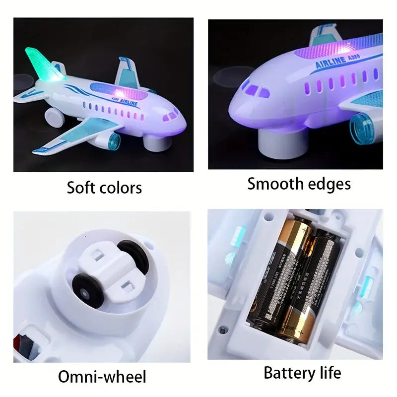 Learning Airplane Toy with Lights and Sounds