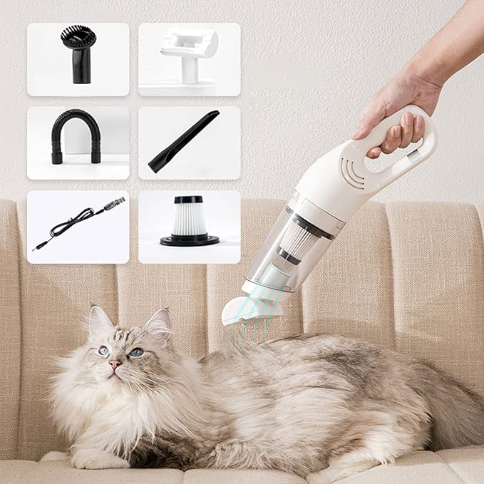Compact Cordless Pet Hair Vacuum Cleaner