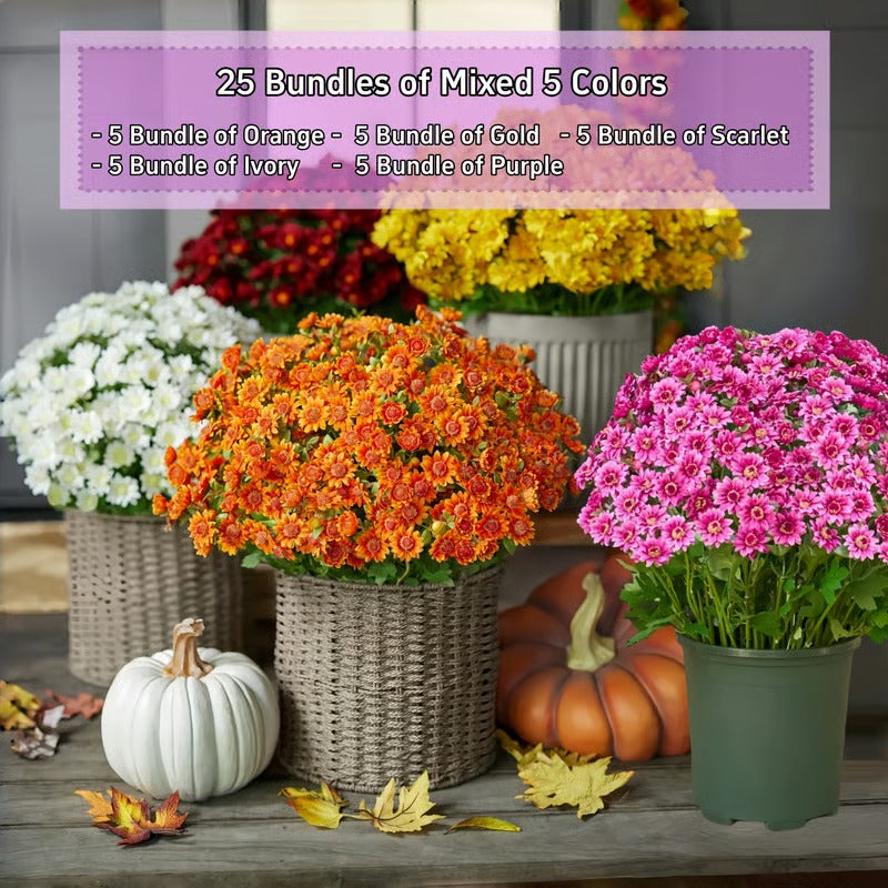 Vibrant Fall Garden Planter