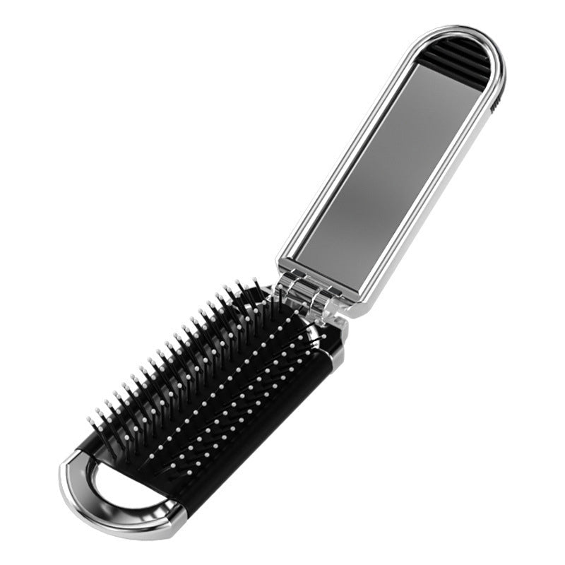 Portable Travel Mirror Brush Set
