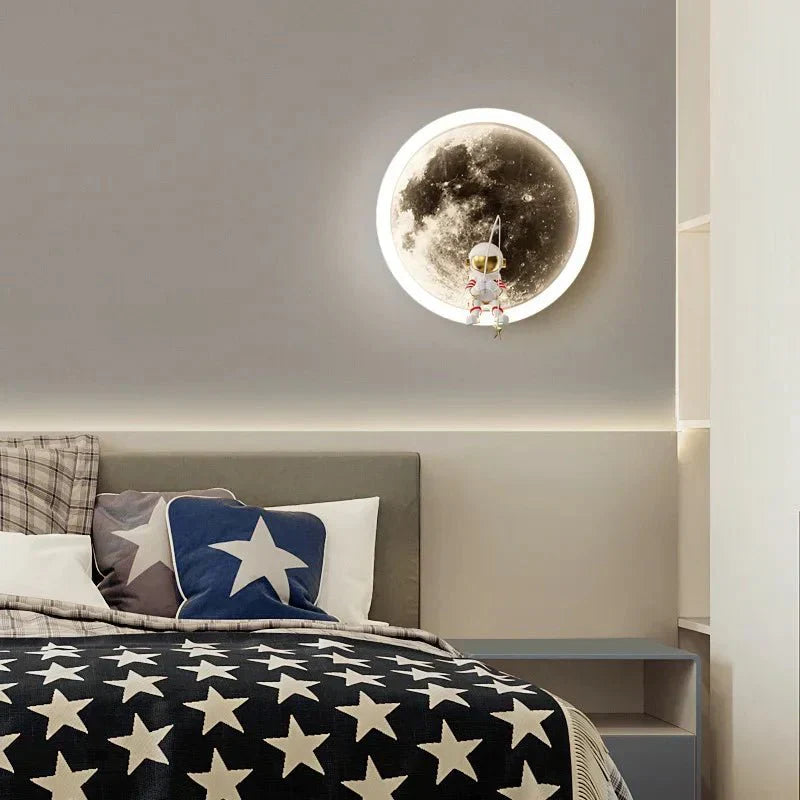 Bright Lunar LED Wall Light