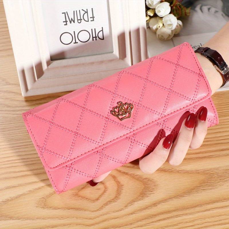 Fashionable Triangle Leather Wallet