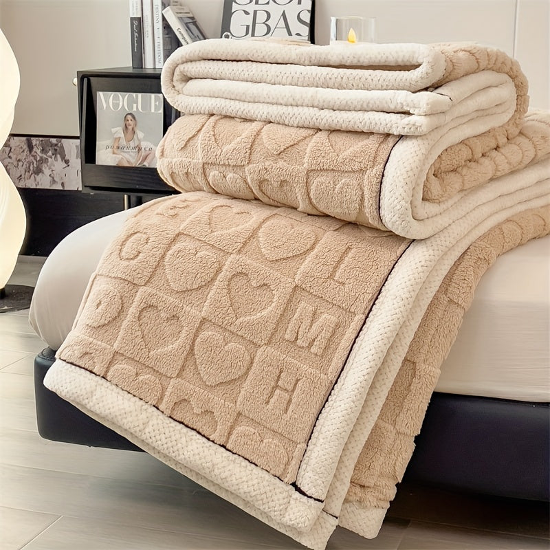 Cozy Soft Fleece Throw Blanket for Home