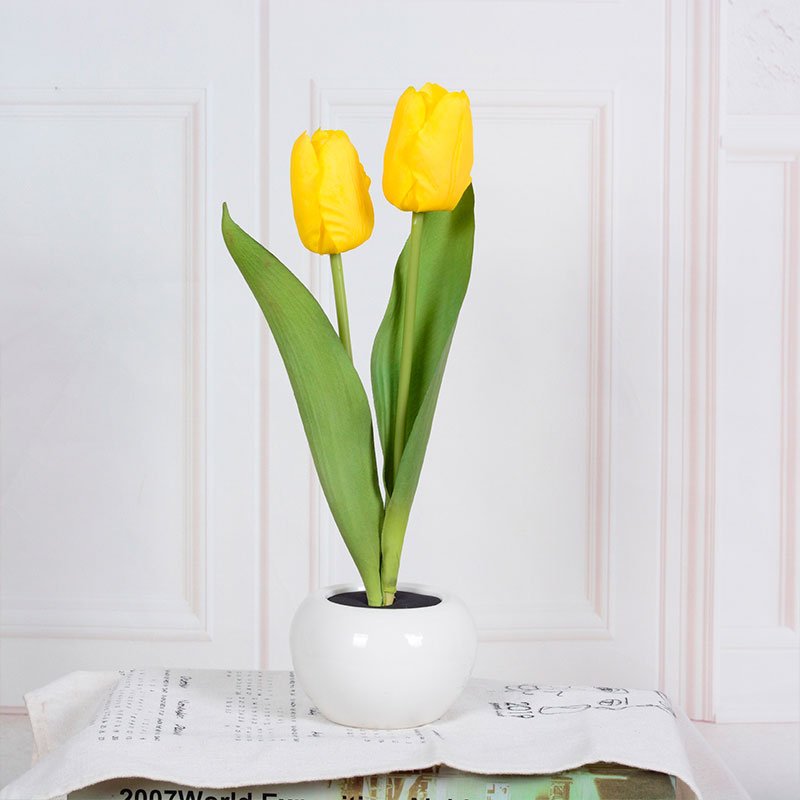Stylish Floral LED Desk Lamp