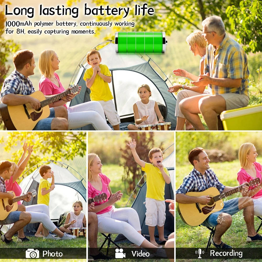 Compact 4K Wireless Action Camera