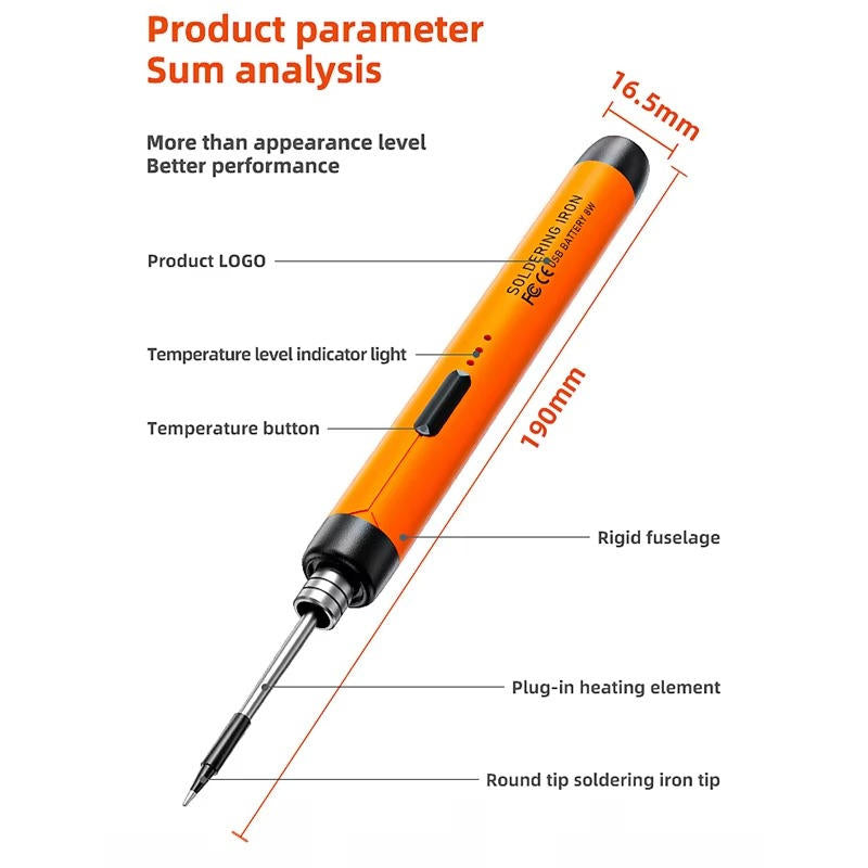 Hot Temperature Soldering Iron Kit