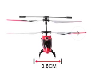 Befez Mini Remote Control Toy Helicopter for Kids
