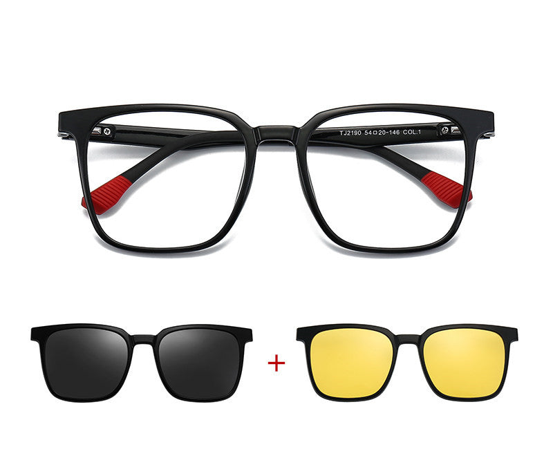 Versatile 3-In-1 Polarized Sunglasses
