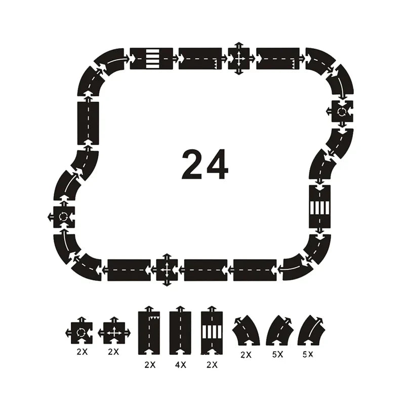 Fun Racing Track Playset