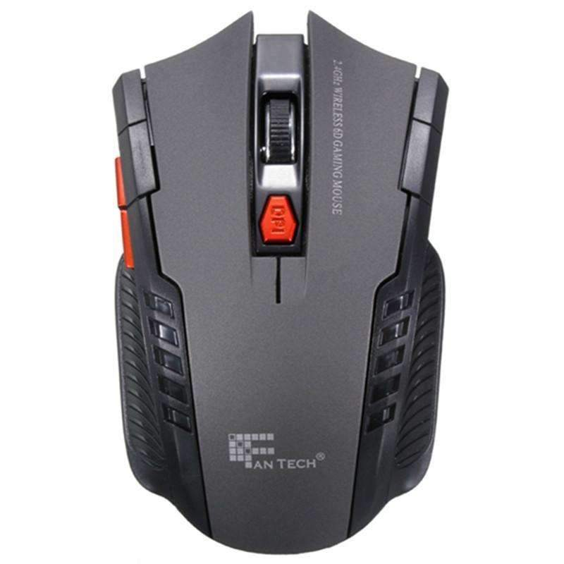 Compact Wireless Gaming Mouse 2000DPI Optical