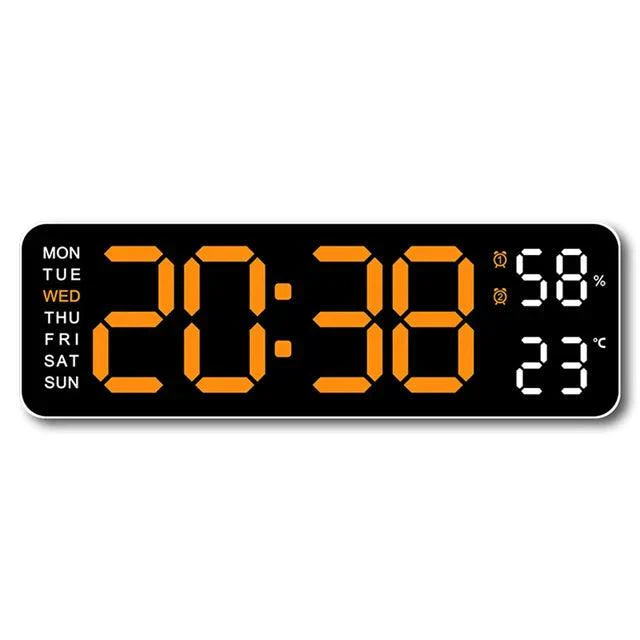 Smart Digital Alarm Clock with USB Charging