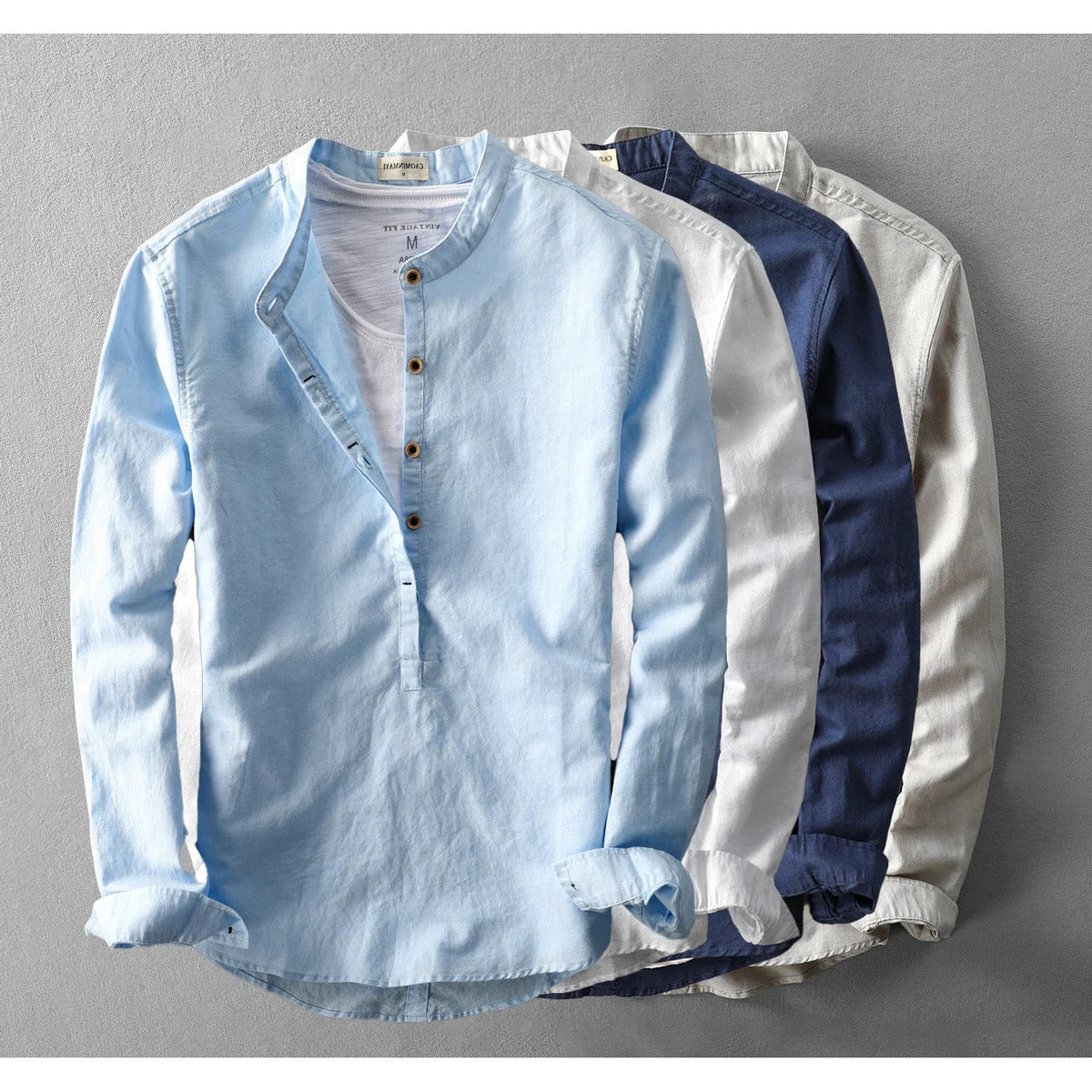 Relaxed Fit Cotton Dress Shirt