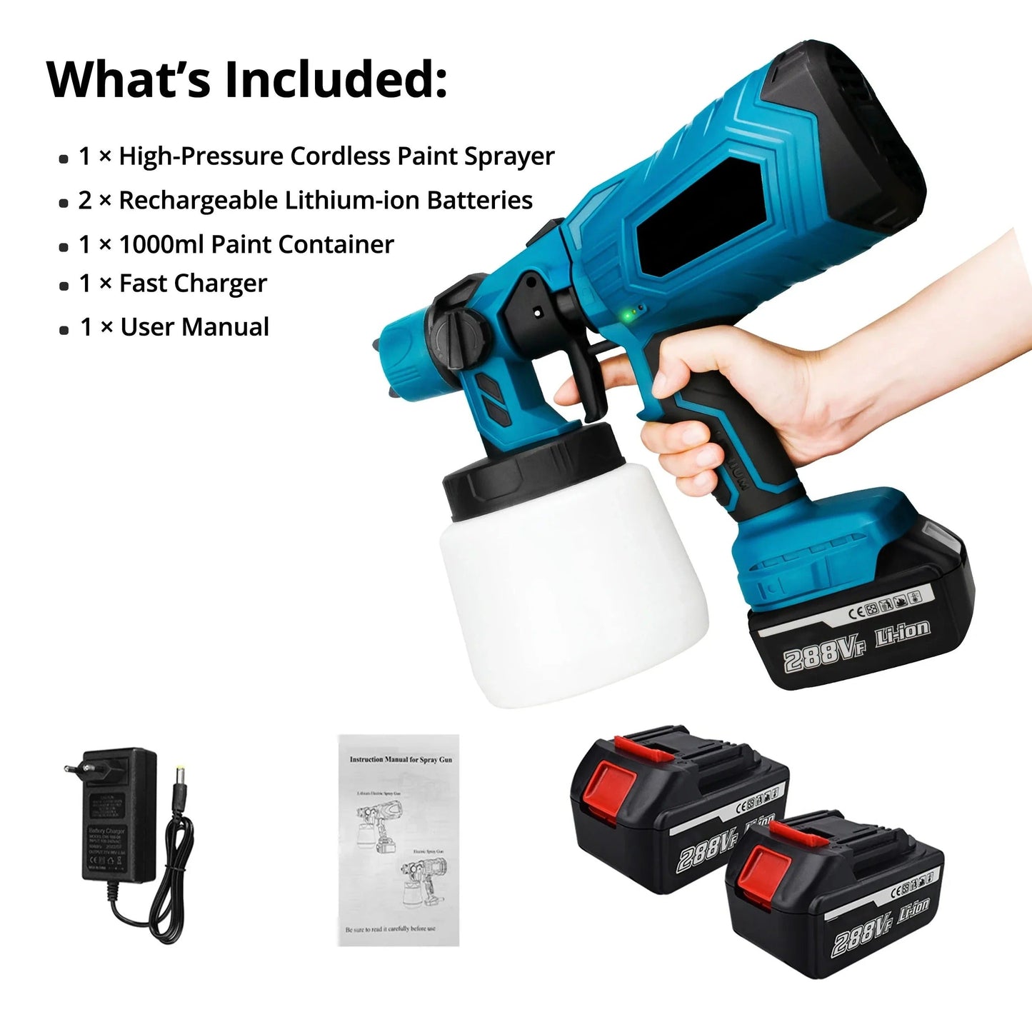 Wireless Electric Spray Gun