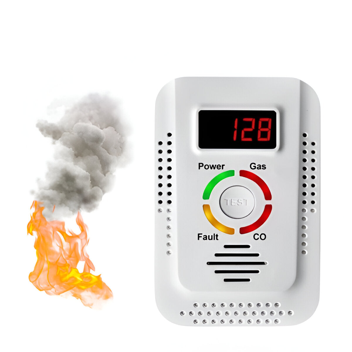 Accurate Home Gas and Carbon Monoxide Detector - Befez