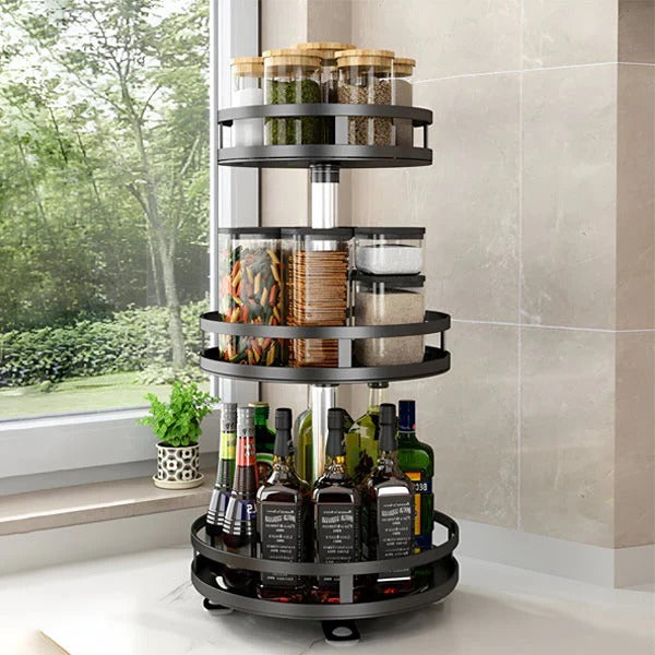 Adjustable 3 Tier Metal Shelf Organizer - Befez