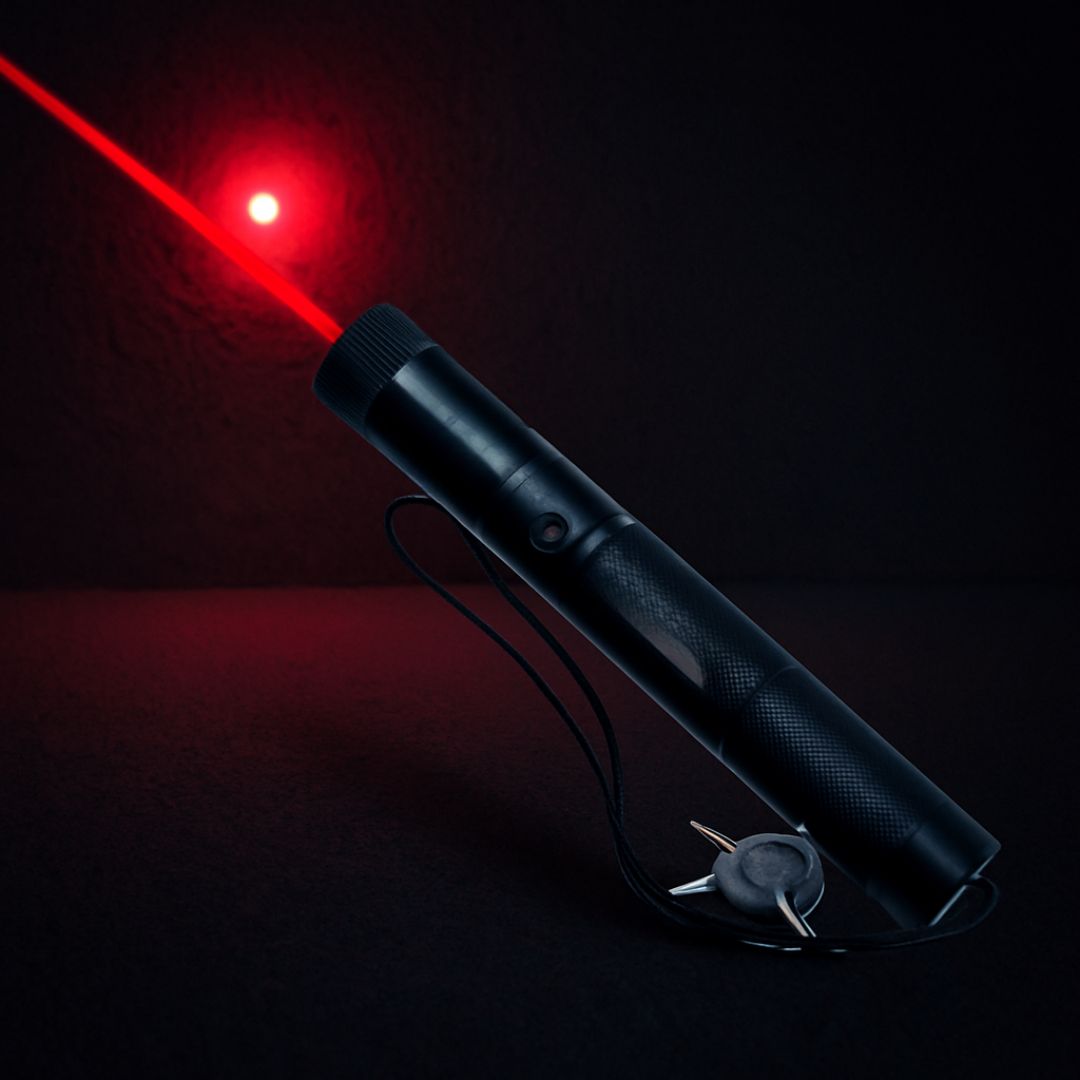 Compact Aluminum Laser Pointer Pen