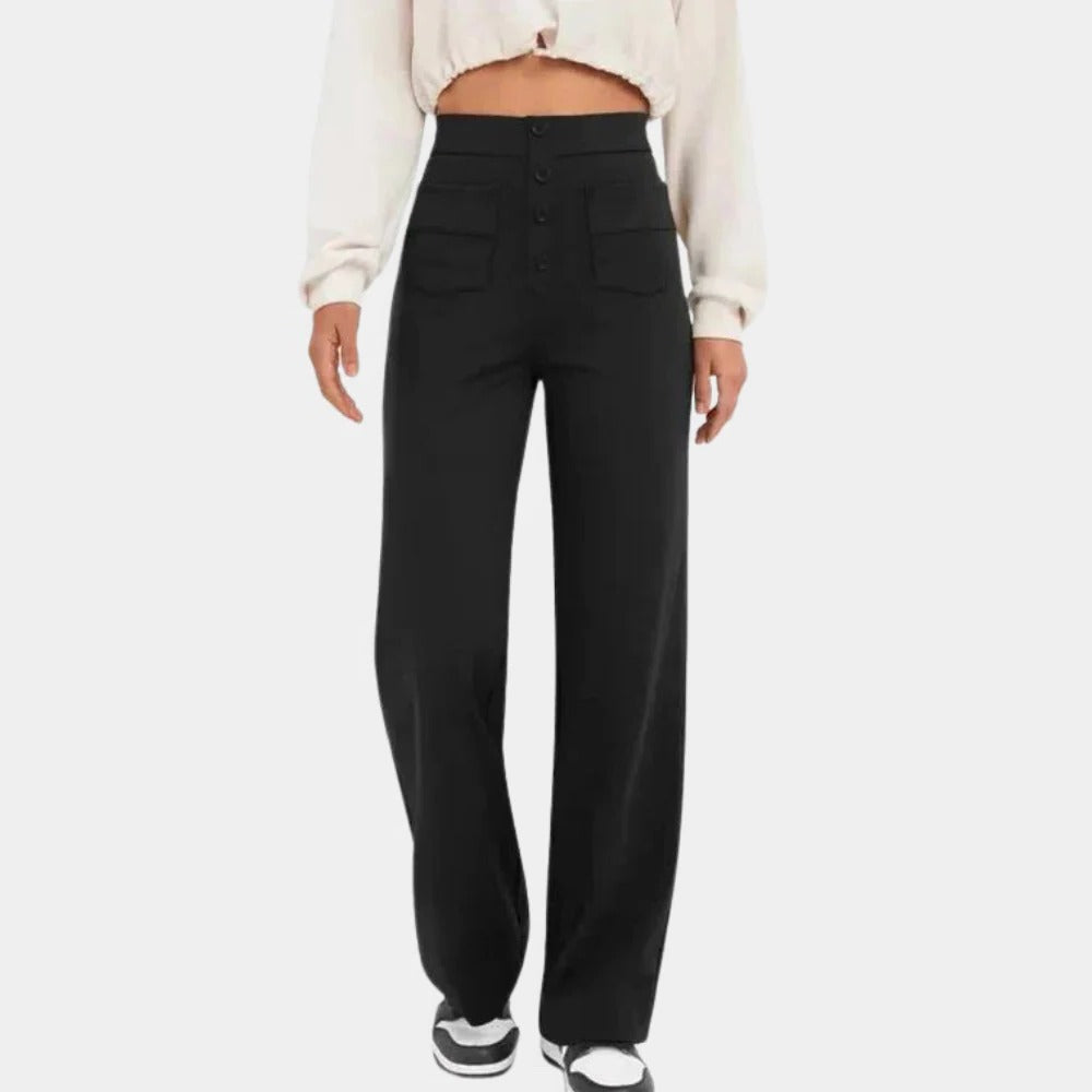 Comfortable High Waist Ladies Pants