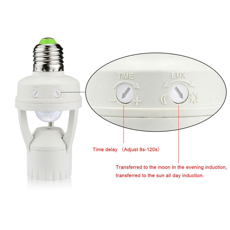 Smart 360 Degree Motion Sensor LED Light Socket