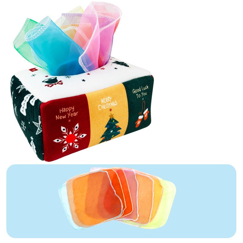 Colorful Kids Tissue Box Toy