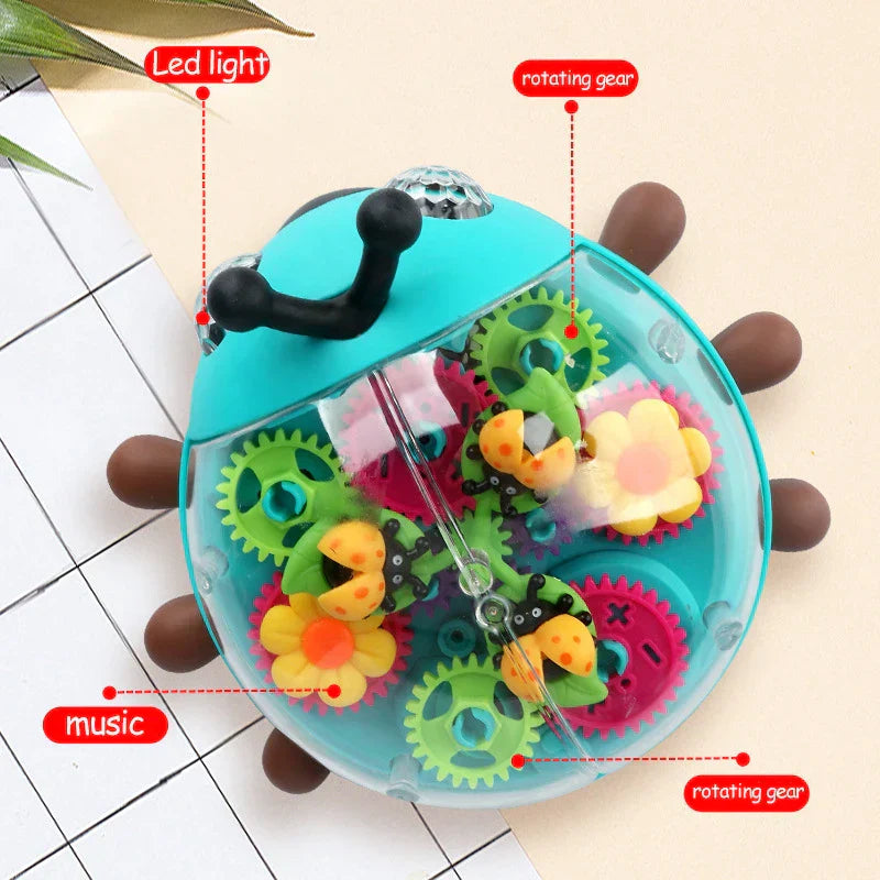 Fun Musical Ladybug Robot Toy