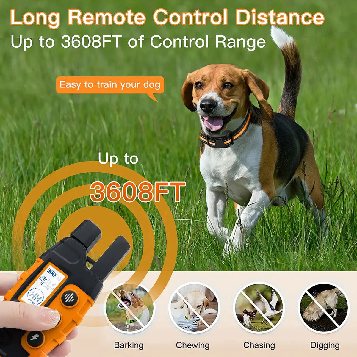 Wireless Pet Training Collar System
