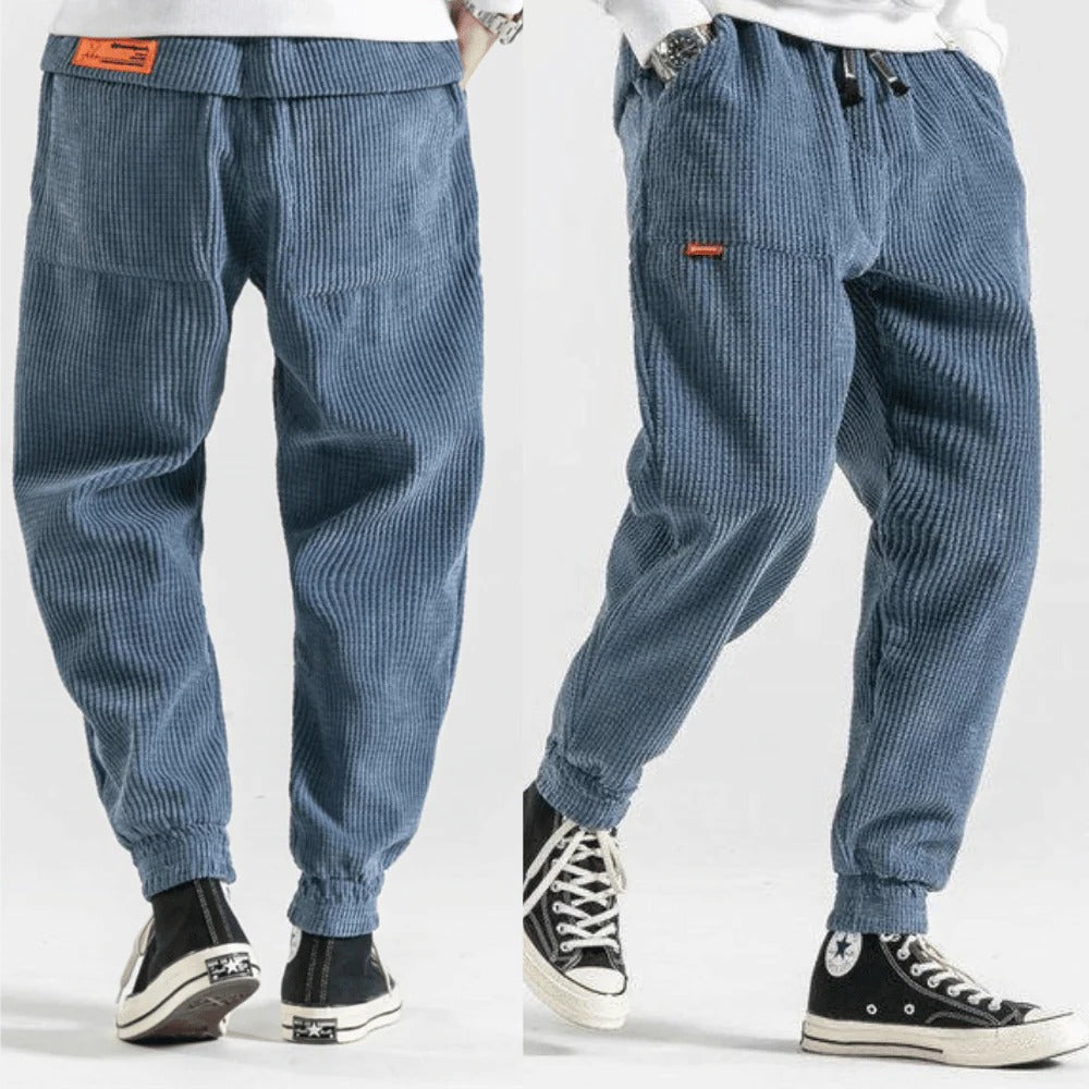 Rugged Textured Pants