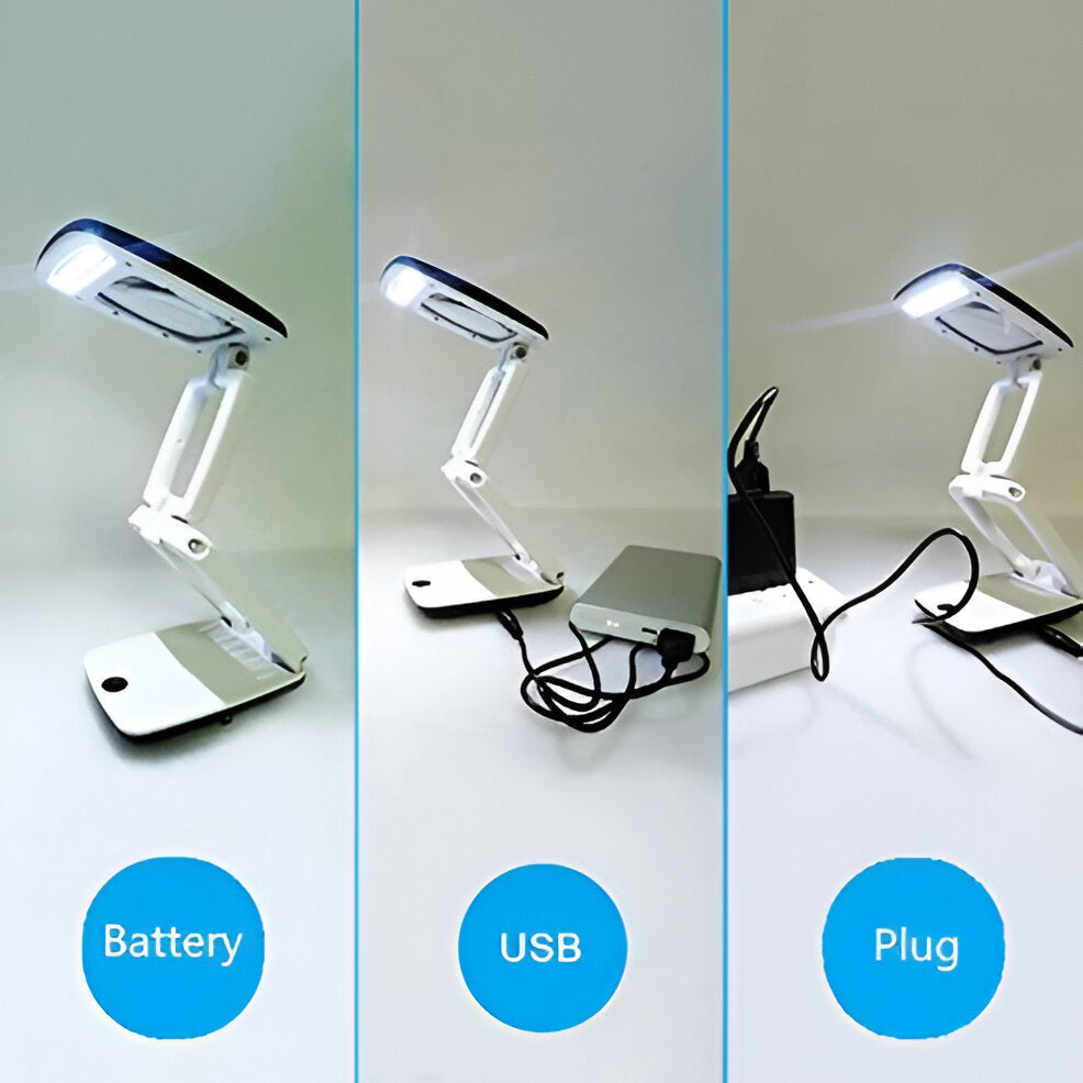 Large LED Floor Magnifier Lamp
