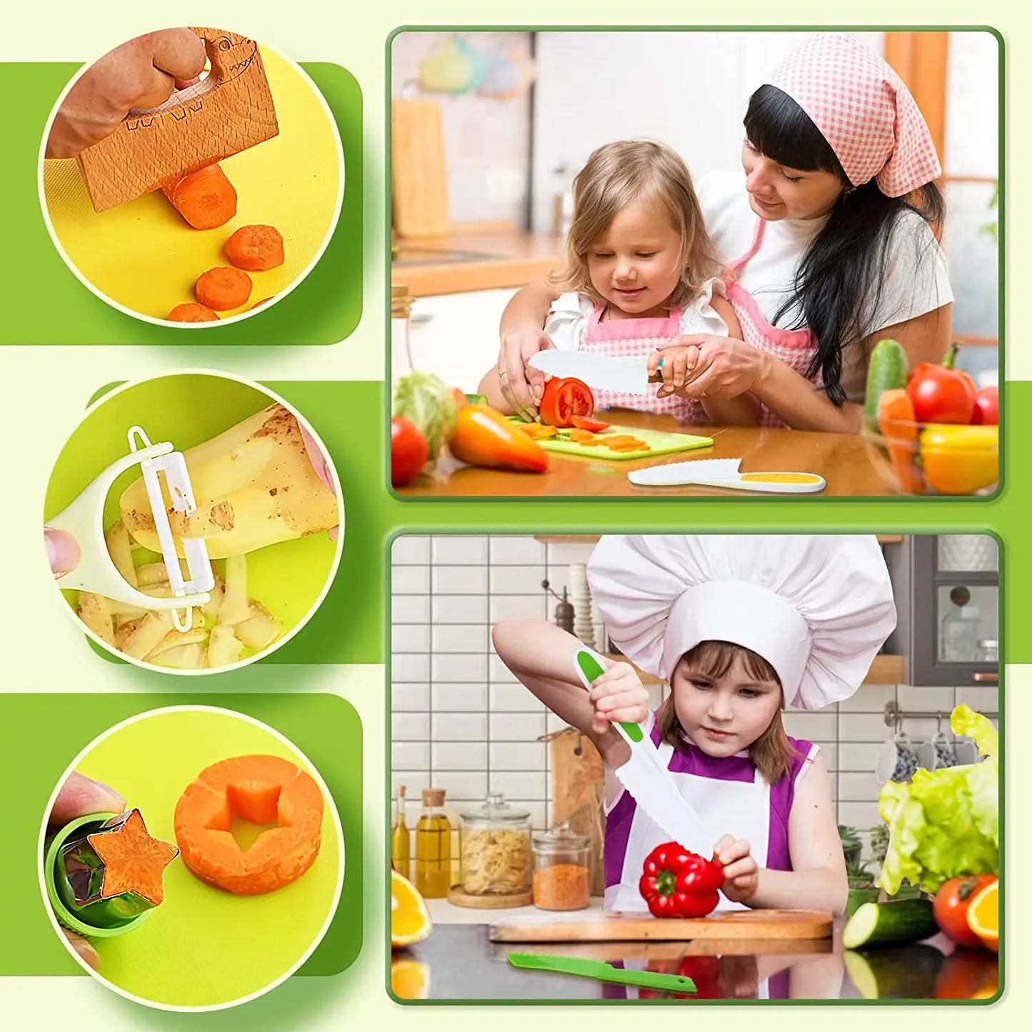 Befez | Kids Play Kitchen Cooking Set