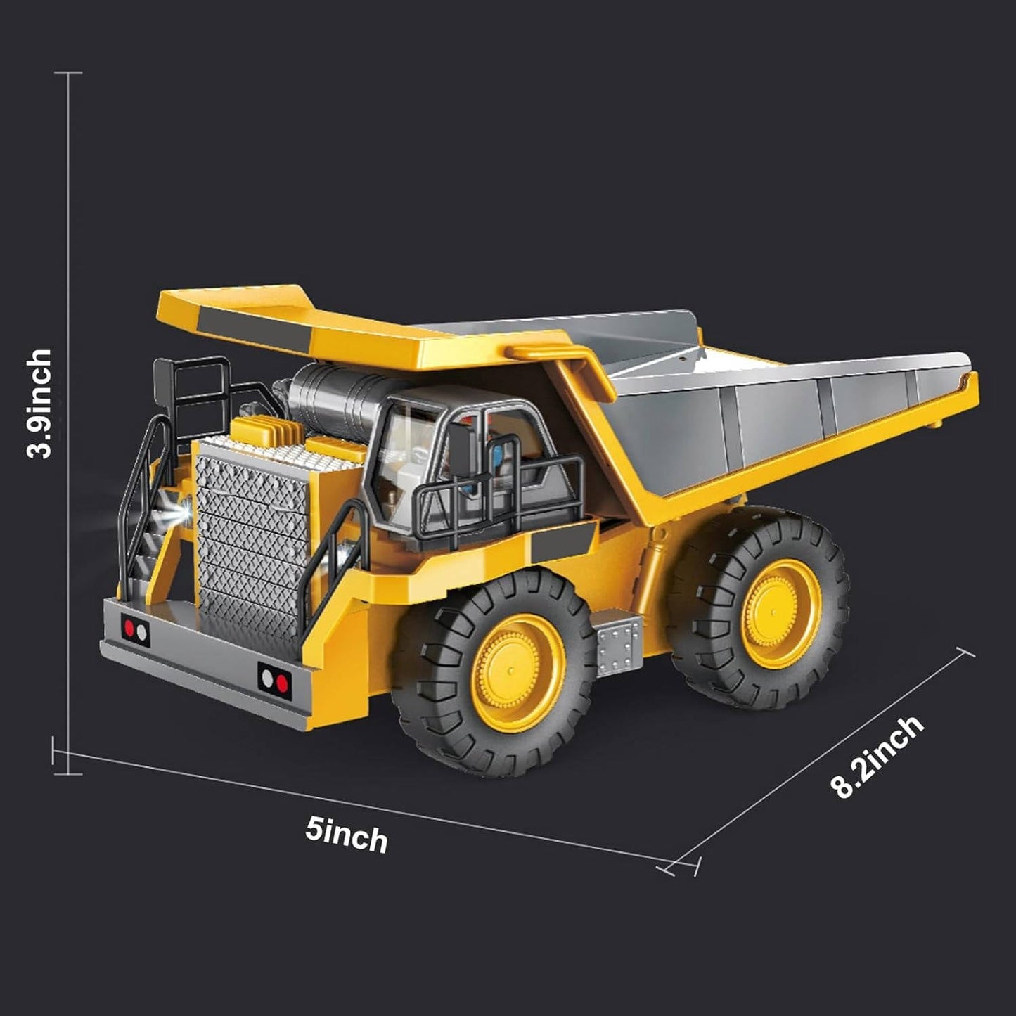 Remote Control 4WD Construction Truck Loader