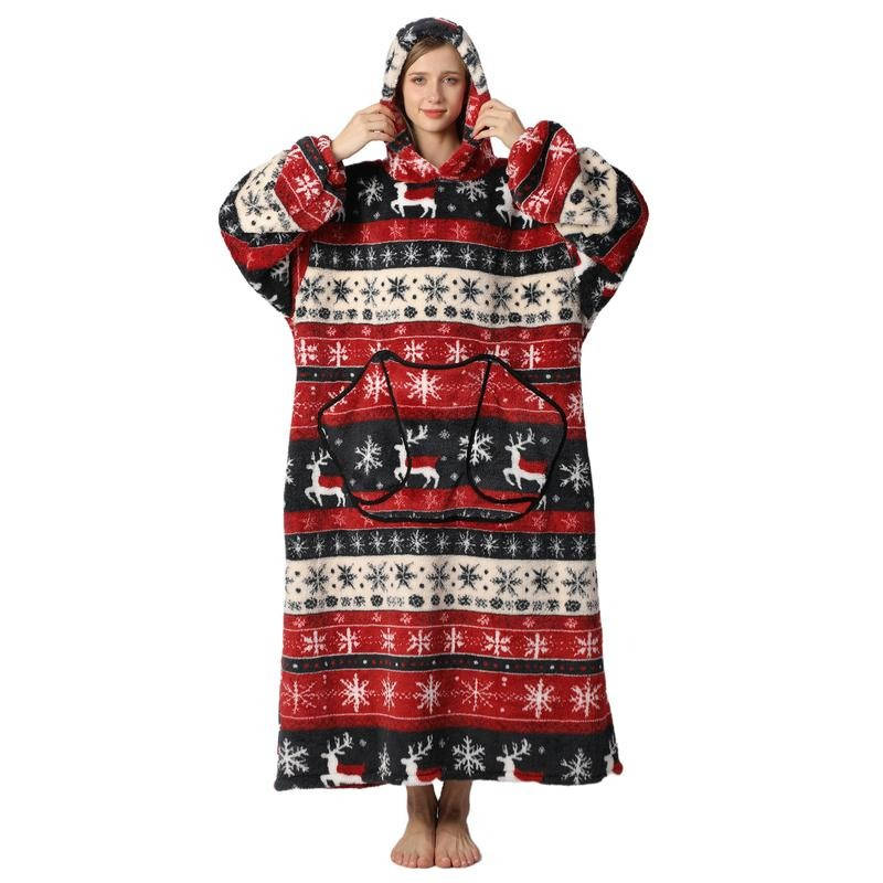 Cozy Oversized Blanket Sweatshirt